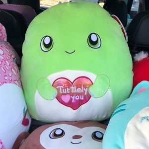 🐢Squishmallows Valentine’s Henry the “Turtlely 💖 you” 16” BNWT